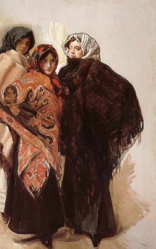 Joaquin Sorolla Madrid 3 Girl oil painting picture